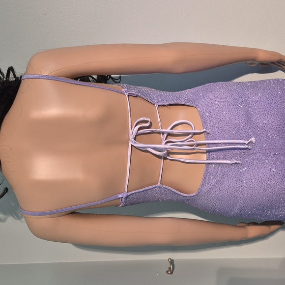 Purple Ombré Maxi Dress - Picture 9 of 17